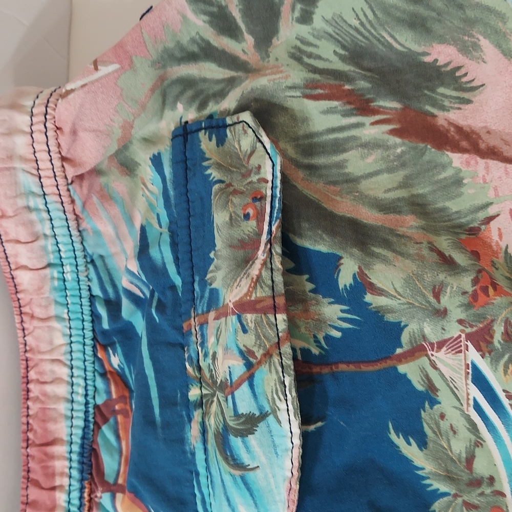 Tommy Bahama Cool And Relaxed Mens Swim Trunks Large - Picture 7 of 9
